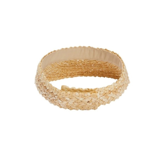 NEW Beach Riot Straw Visor Hat main image 4